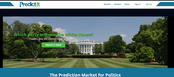 Paddy Power US Politics Predictit